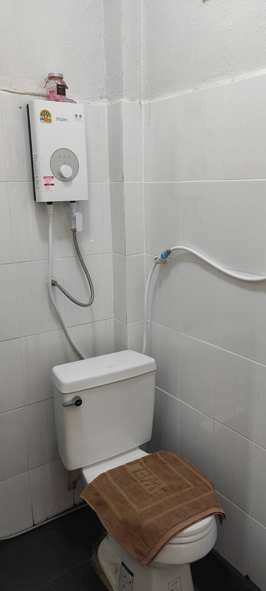 Clean private bathroom at A-Thip House